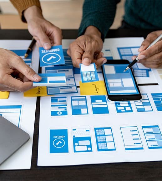 UI/UX design process